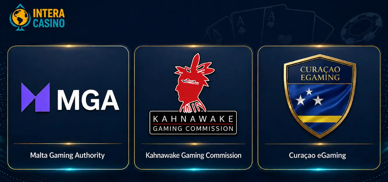Comparison of MGA, Kahnawake and Curacao casino licenses